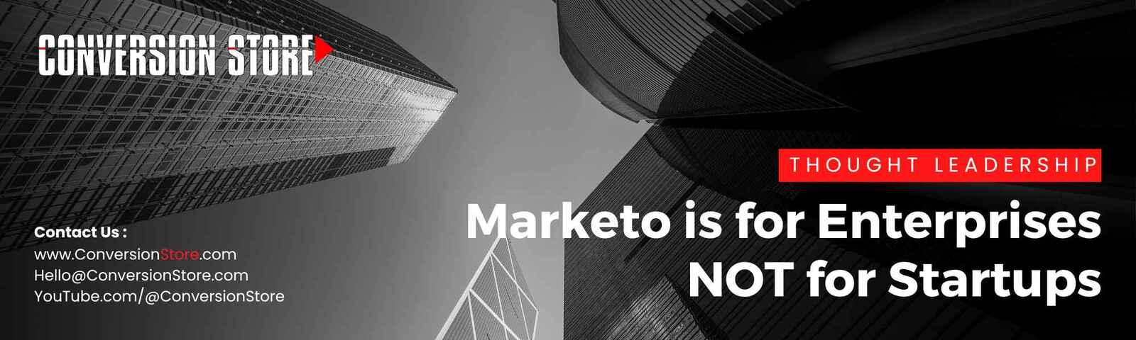 Marketo is for Enterprises, NOT Startups. Do this instead